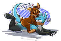 "I kinda digg ya' myself <3" - by Flaredra