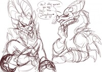 Naga Guardian Doodles~ 
