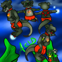 Commission Quilmeleon-Acid the otter!
