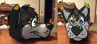 NEW FURSUIT HEAD PROGRESS!