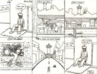 Delta's Ride, Preview, First Panel