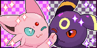  Espeon & Umbreon