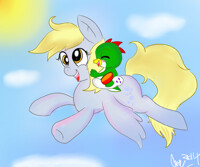 Dear Determined, Grey Pegasus: By PinkiePieGasm