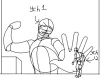 YCH acution macro muscle show (read the description)