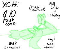 Hogtied YCH (Taken!)