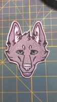 New Front Facing customizable Wolf Patch! $10