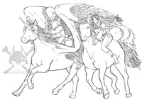 La chevauchée [Line]