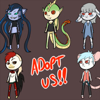 Adoptables!!  (1/5 taken)