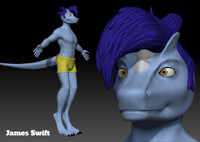 James Swift (Painted Sculpt)