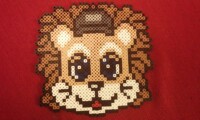 Qubi Custon Perler Bead Head