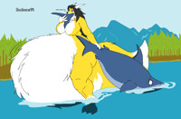 kanita ate two shark