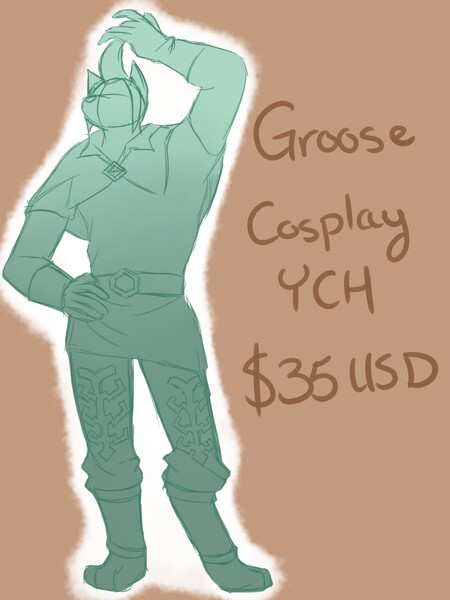 Groose Cosplay YCH by Aya the Small Fur Affinity dot net