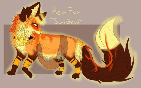 Viking Fox by WanderlustDragon -- Fur Affinity [dot] net