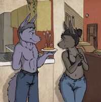 I found some candles ...