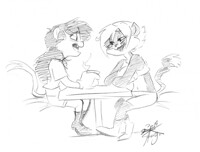 Boxing Buddies Round 3 (sketch)