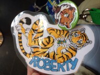 First Badge made at Eurofurence