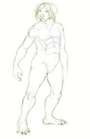 vince line art