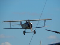 Nieuport 17 at take off
