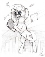 DJ Scratch P0ny by BlindCoyote