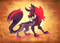 Demon Dog Fun Fact DRAWN BY Environmental-hazard