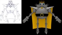 Mecha Sonic sprite sketch by xXBatcakesXx -- Fur Affinity [dot] net