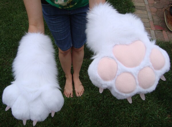 Pink 2024 Fursuit Paws