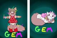 My rainfurrest badge