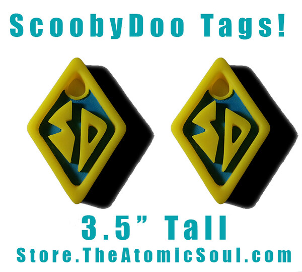 Scooby Doo Large Thick Dog Tags by Wildroo -- Fur Affinity [dot] net
