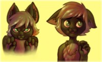 Commission - Two sides of Kikilix (unanimated)