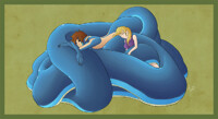 Commission: Coiled Sleep