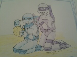 Chochi's TMNT Rule 63 - We Forget To Look Up. by Atariboy -- Fur Affinity  [dot] net