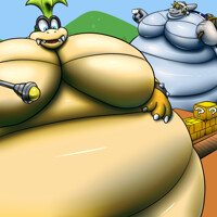 Gigantic Iggy & Hammer GrineX
