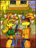 Art Trade - Daxter vs. Tess