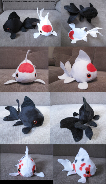 Goldfish store plush pattern