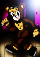 Freddy fazbear fanart by BlackDWhite -- Fur Affinity [dot] net