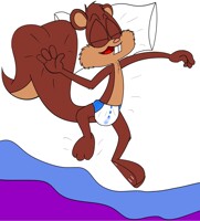 Diapered Skippy Squirrel