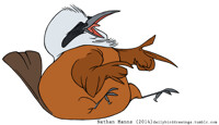 White-Crested Laughing Thrush