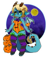 Halloween Chibi (by Boopeep)