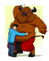 Squishy hug: commission by EclipseWolf 