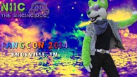 NIIC the Singing Dog at Fangcon 2014!