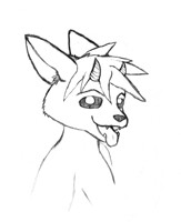 Something naughty headshot