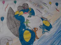 Jet's Birthday Group Hug