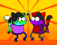 REGULAR SHOW SKUNKWOLVES!