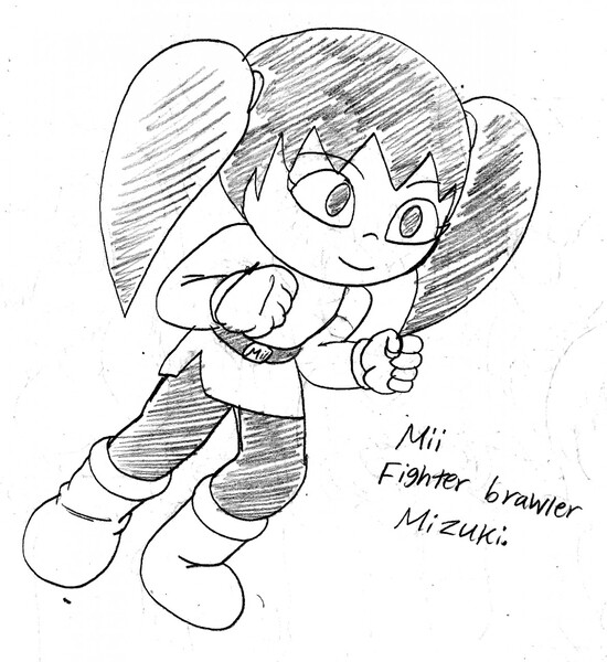 Mii Fighter Mizuki By Rokku D Fur Affinity Dot Net 