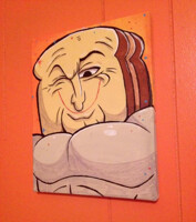 The one who shall powder my toast