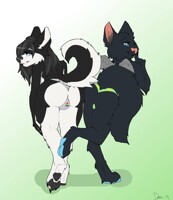 Booty cuties~ Sparx Traxx & Smoketail