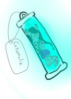 Caturnalia Glowstick Badge 