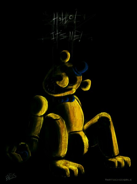 Fredbear (Golden Freddy) by Riuma -- Fur Affinity [dot] net