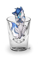 Wuff in a glass
