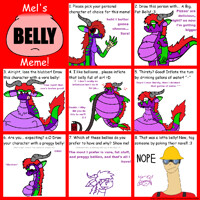 Sara belly meme